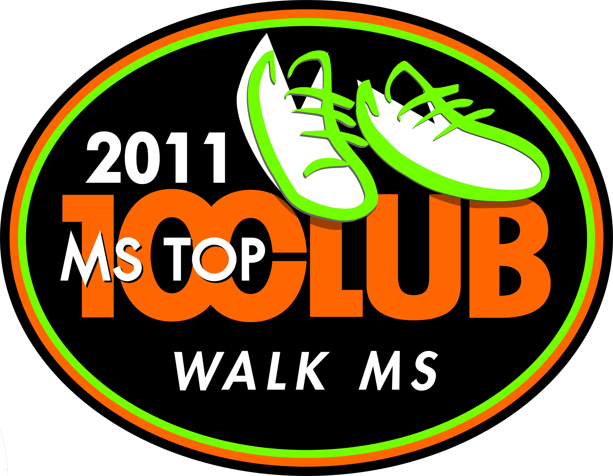 GAA 2011 walk MS Top 100 Club Logo